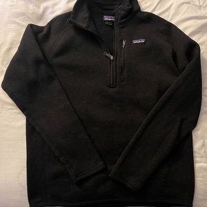 Black Patagonia Pullover (Men Sz: L)